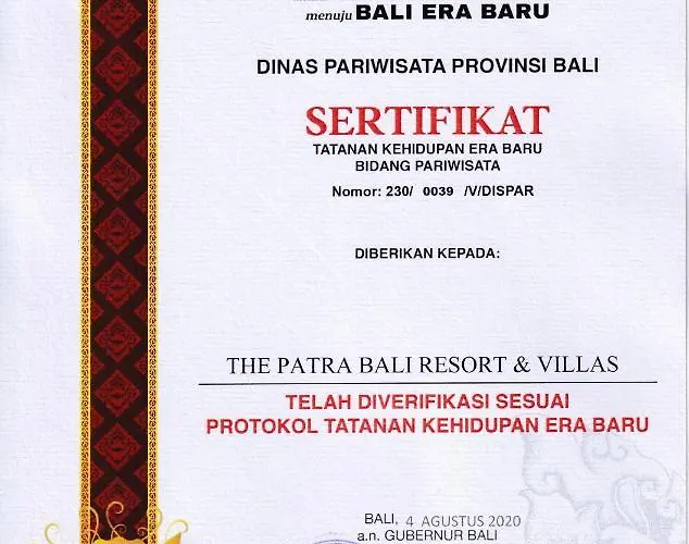 Villa At The Patra Bali And - Chse Certified *